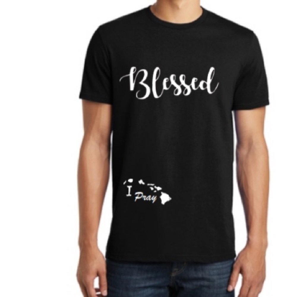 Brand New Men or Wonen Blessed shirt